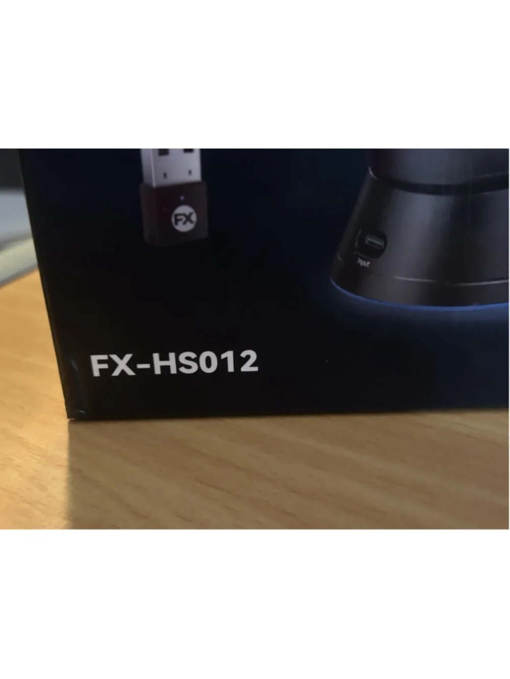 Headset Bluetooth Model FX-HS012 Voice Dialing, Wireless up to 49 Feet Black